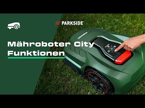 Die wichtigsten Funktionen auf dem Tastenfeld erklärt | PARKSIDE 20 V Mähroboter City Smart