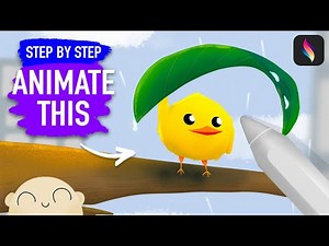 Animate this in Procreate Dreams. Animation fundamentals tutorial for beginners