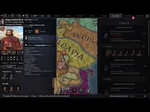 Crusader kings 3 gameplay español PS5 Game