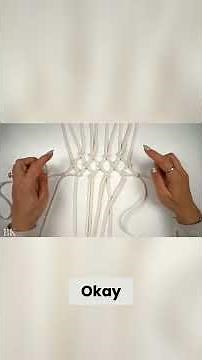 Easy Alternating Knot Technique for Macrame Patterns
