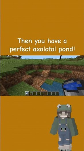 How to fill in a pond | Minecraft #minecraft #gaming #shorts #creative