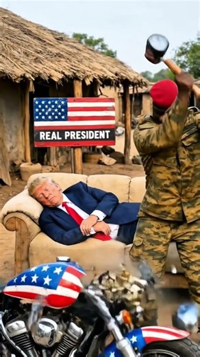 Trump didn’t even dream it… but Ibrahim Traoré turned it into live action!"😂