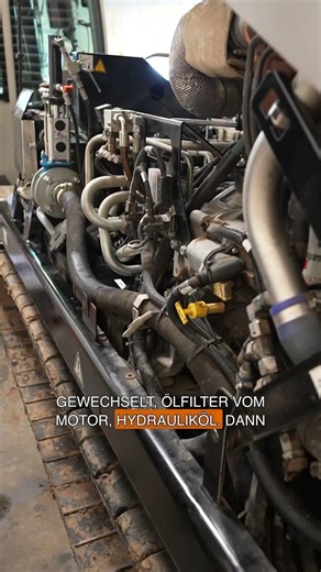 Heute steht die Wartung an