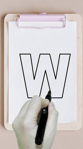 34K views · 533 reactions | how to draw 3d letter W #howtodraw #forkids #drawing #3d #drawingart #lineart #stepbystepdrawing #easydrawing #kidsart #kidsdrawing | Whizk ART | Facebook