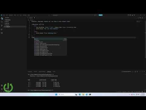 MICROSOFT Windows – How to Create a File Cleanup Script in PowerShell