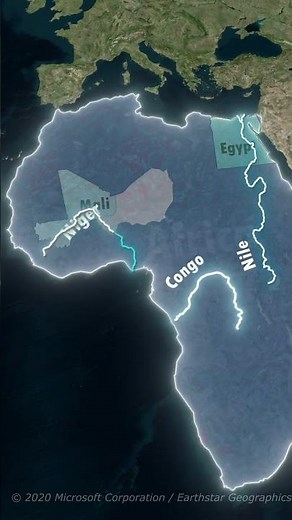 Major Rivers of Africa Explained 🌊 | Africa Map Animation #upscgeography