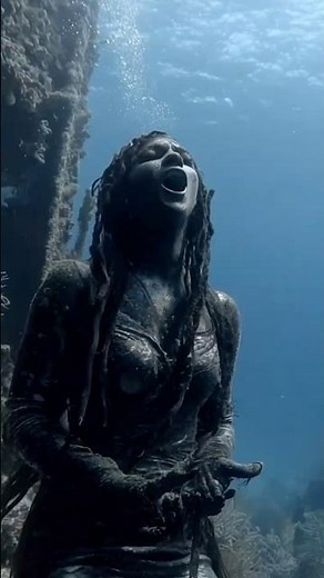 Tourists Record Mermaid Singing on Shore in Maldives