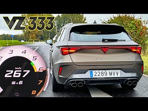 2026 CUPRA LEON ST VZ 333 // 0-100 100-200 TOP SPEED POV & SOUND
