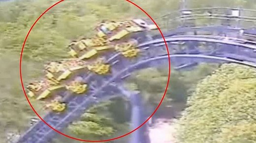 Alton Towers Smiler crash CCTV shows horror moment of collision for first time