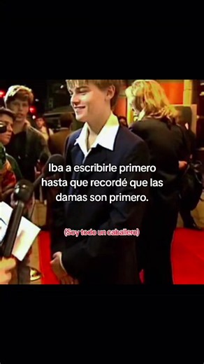 Soy un caballero: letra y significado de 'Iba a escribirle primero' (Leonardo DiCaprio meme)