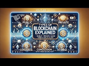 Types of Blockchain Explained: Public, Private, Consortium, Hybrid | Hindi English