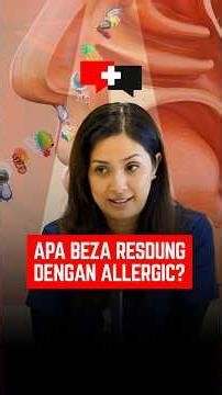 Apa beza resdung dengan allergic?