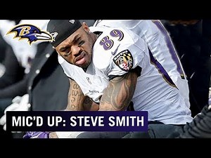 Steve Smith Mic'd Up During Final Career Game vs. Bengals | Baltimore Ravens
