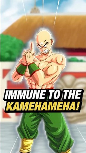 Tien is IMMUNE to the Kamehameha #dragonball #dbz #goku