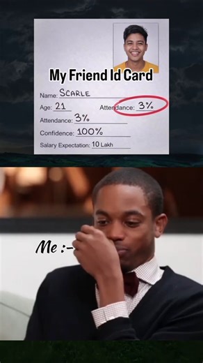 "Bro Has 3% Attendance And Still Dreams Big 💀"