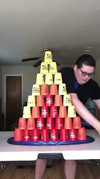 Ultimate Cup Stacking #shorts
