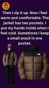 The Jacket simple and perfect for beginners: Vocabulary in English through stories #learnenglish