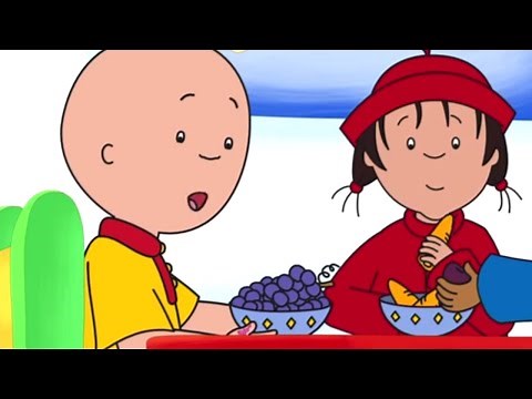 Caillou em Português ★ Caillou e os Lanches Saudáveis ★ Compilação de Episódios ★ Desenho Animado ★