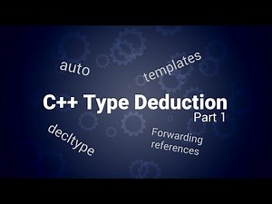 C++ type deduction - Part 1: Template and auto type deduction