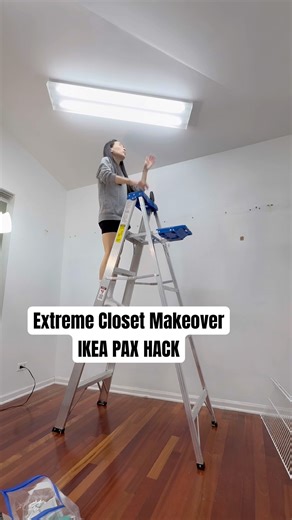 DIY Extreme Closet Makeover | IKEA PAX HACK | Home Renovation