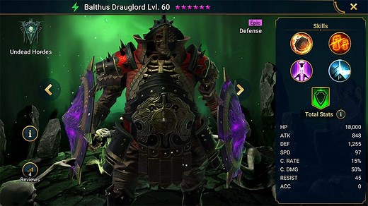 Balthus Drauglord | Raid Shadow Legends - AyumiLove