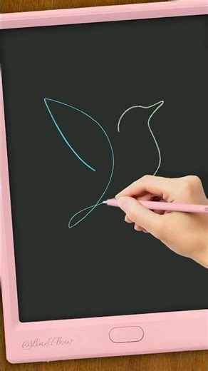 Cute bird ! 🐦🎨✨ #shorts #howtodraw #kidart #easydrawing