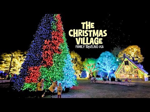The Christmas Village in Huntsville, TX! 🎄 First Year Review
