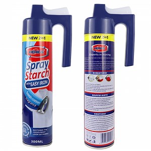 [Hot Item] 320ml Herios Spray Starch for Quick Ironing Clothes Easily Renew Starch Spray