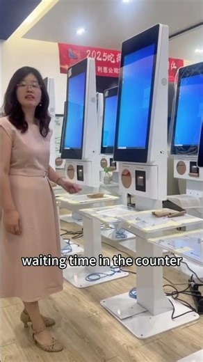 self-service checkout payment kiosk for supermarket