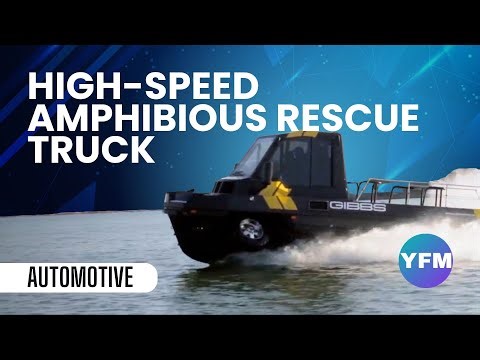 This truck turns into a boat in 10 seconds