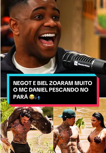 NEGOT E BIEL ZOARAM MUITO O MC DANIEL PESCANDO NO PARÁ 😂🎣 | Negot e Biel no Podpah Podcast #negot #mcdaniel #funk #podpah #humor