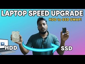 How to Replace Laptop HDD with SSD - Step-by-Step Upgrade Guide