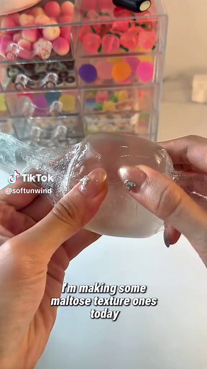 DIY Maltose Squishy Balls: Peach & Pineapple ASMR
