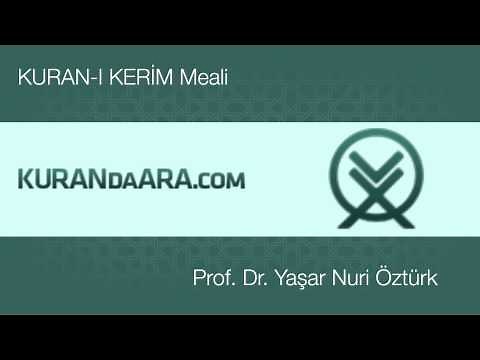 Yasin, yasin suresi, yasin dinle oku, türkçe meal, kuran, kuranı kerim Prof.Dr Yaşar Nuri Öztürk
