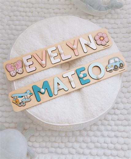 Cute Baby Name Puzzle. Toddler Birthday Name Puzzle. Wooden Name Puzzle. Personalized Name Puzzle. Custom Name Puzzle. Name Puzzle for Girl. - Etsy