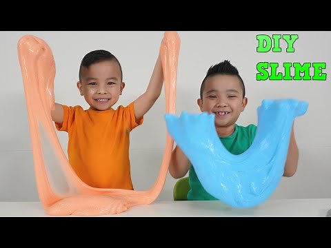 DIY Slime At Home Fun With CKN