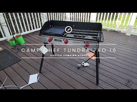 Costco Camp Chef Tundra 3 Burner Stove with Griddle | $199