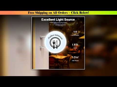 20/24Inch Round Light Box Signage,LED Light Box Double Sided , Waterproof Advertising Projecting