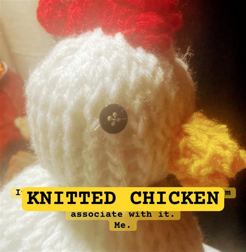 ORIGINAL KNITTED CHICKEN PATTERN