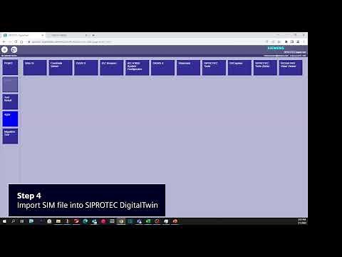 Use integrated Apps like DIGSI 5 in SIPROTEC DigitalTwin