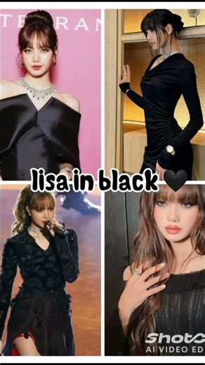 Which colour does lisa looks good in #kpop #blackpink #edit #lisaedit