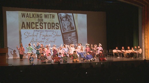 ‘You can literally feel your ancestors walking with you’: Indigenous fashion show showcases Alaska Native heritage