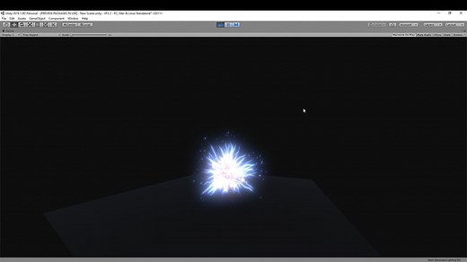 Unity VFX Particle System 爆炸 吸收能量 储能