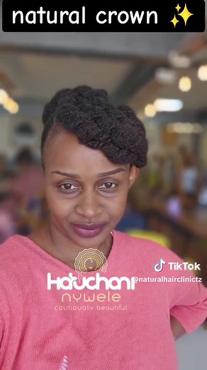 Natural Hair Updo Tutorial: African Hairstyles without Extensions