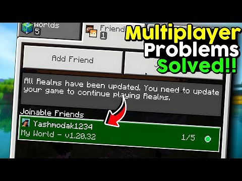 How To Fix Friend Not Showing Problem In Minecraft Pe \\\\ Minecraft Multiplayer \\\\ Mcpe Gamer
