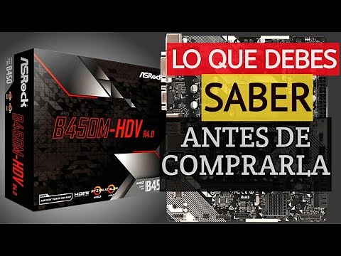 Placa Asrock B450M HDV R4 0 (Review, Comentarios y Recomendaciones)