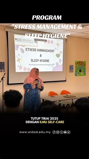 THROWBACK: TUTUP TIRAI 2025 DENGAN ILMU SELF-CARE! 🌙✨ Masih belum terlambat untuk kami recap program terakhir kami bagi tahun 2025! Pada 31 Disember 2025, seramai 33 orang pelajar telah berkumpul di Exam Hall 1, Kulliyyah of Pharmacy bagi mendalami ilmu