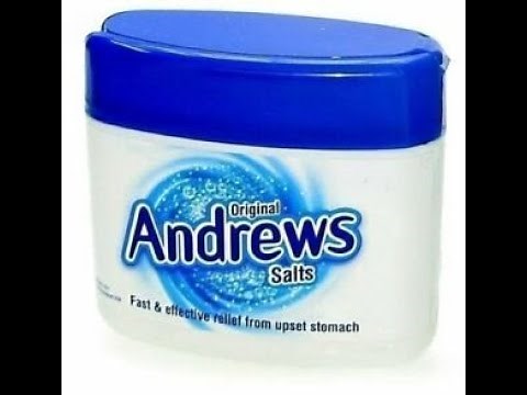 Andrews Salts...Indigestion, acid neutralizer, and more!