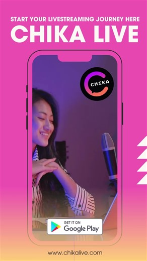 Comienza tu aventura de livestreaming en Chika Live