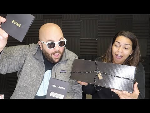 ESCAPE ROOM IN A BOX CHALLENGE!!